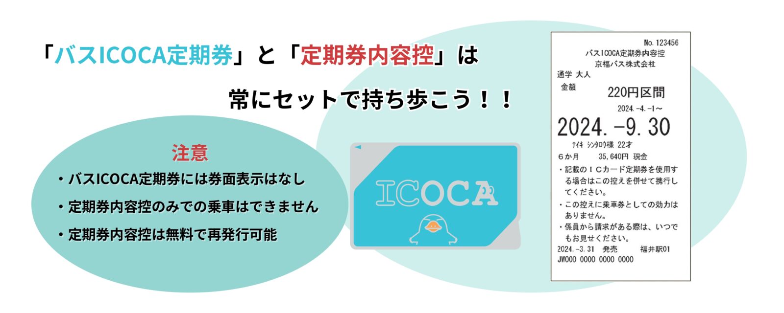 交通系ICカード | 京福バス